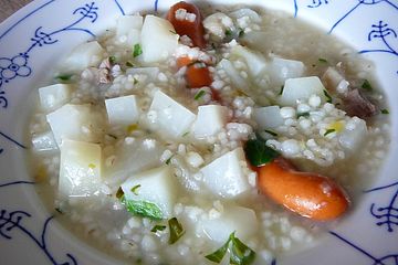 Graupchensuppe Mit Kohlrabi Von Salbanella Chefkoch 