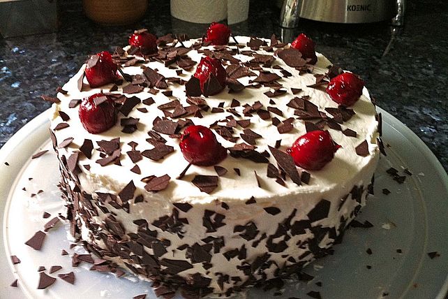 Dunkler Kirschkuchen mit Guss von chloe007| Chefkoch Dunkler Kirschkuchen mit Guss von chloe007| Chefkoch