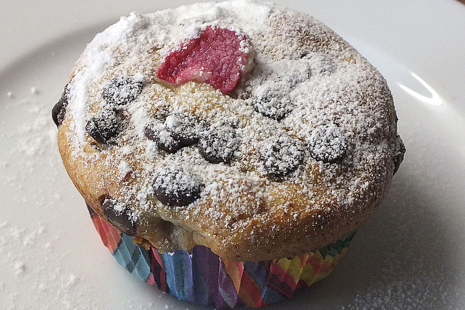 Rhabarbermuffins mit Marzipan