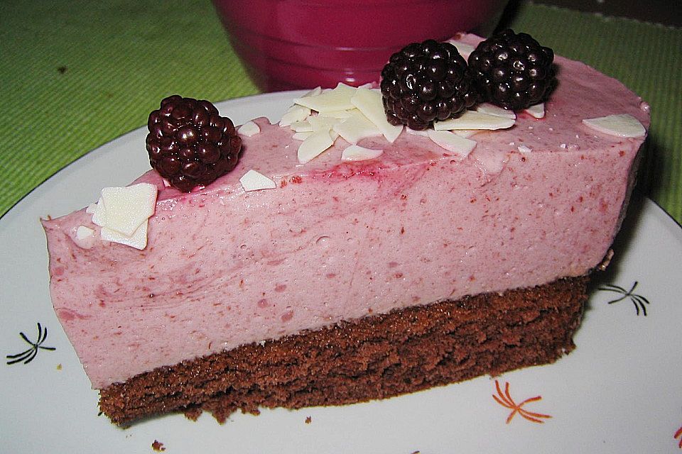 Brombeer-Joghurt-Torte