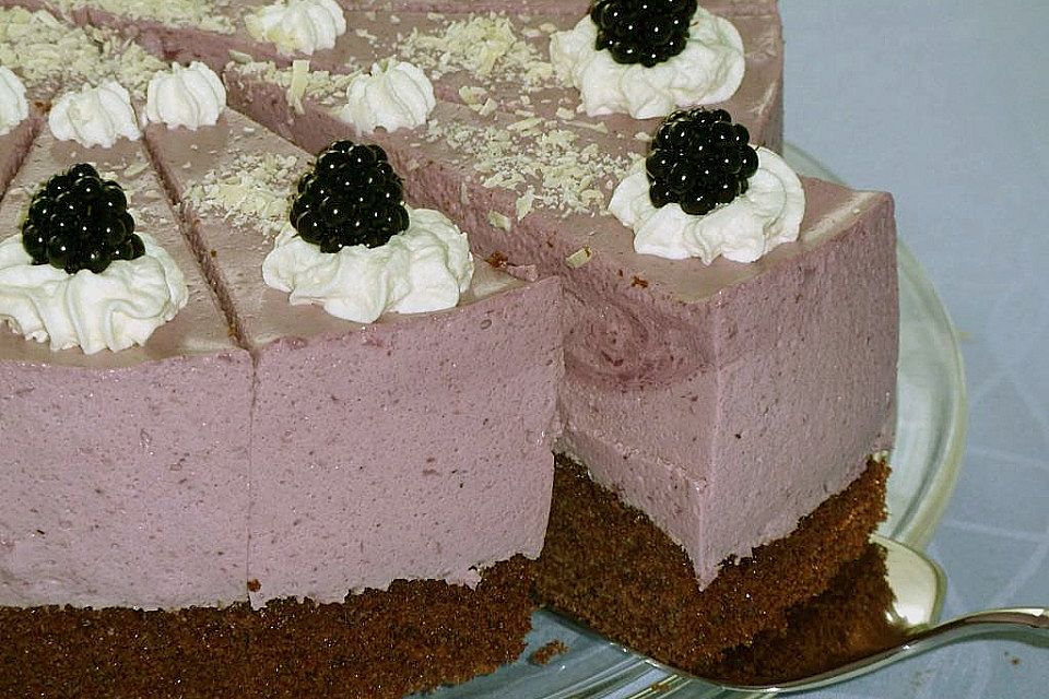 Brombeer-Joghurt-Torte