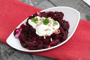 Rote Bete Gemuse Mit Meerrettich Und Lauch Von Shinysummer Chefkoch 