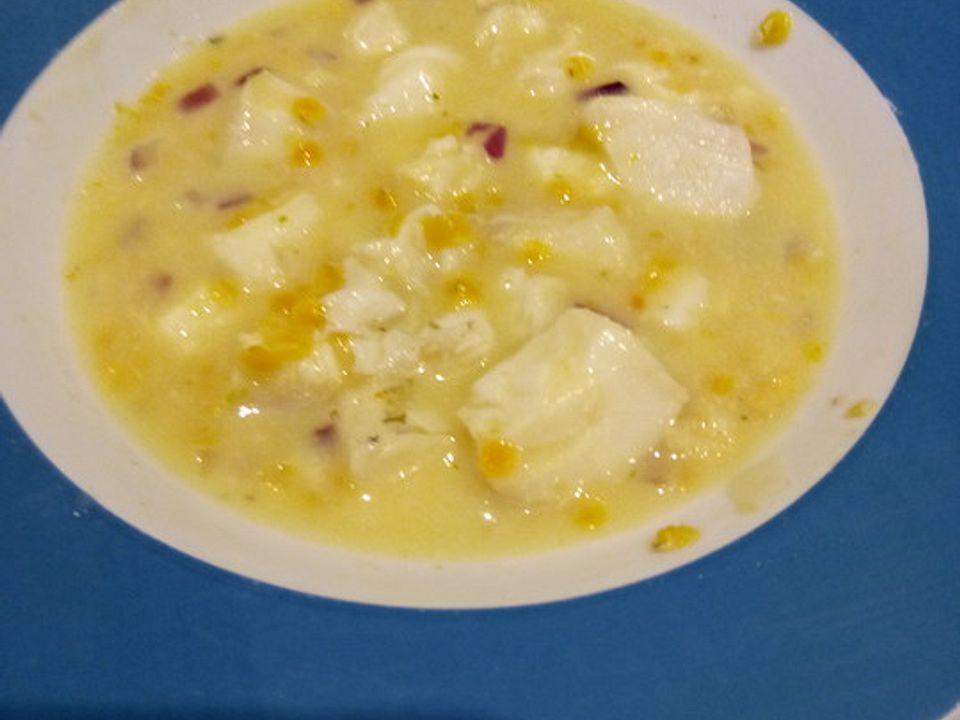 Fischpfanne mit roten Linsen von ichdiana| Chefkoch