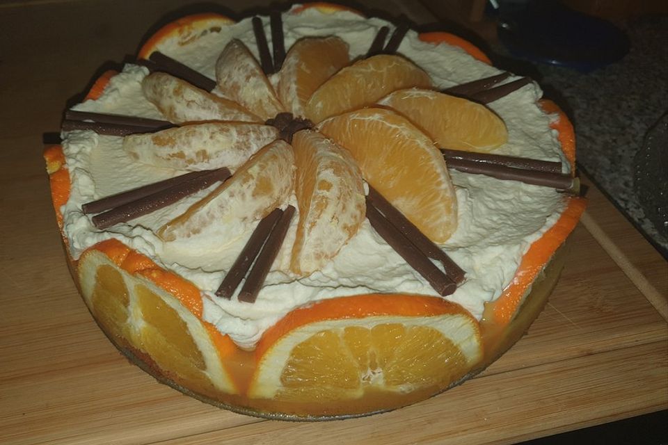 Orangentorte