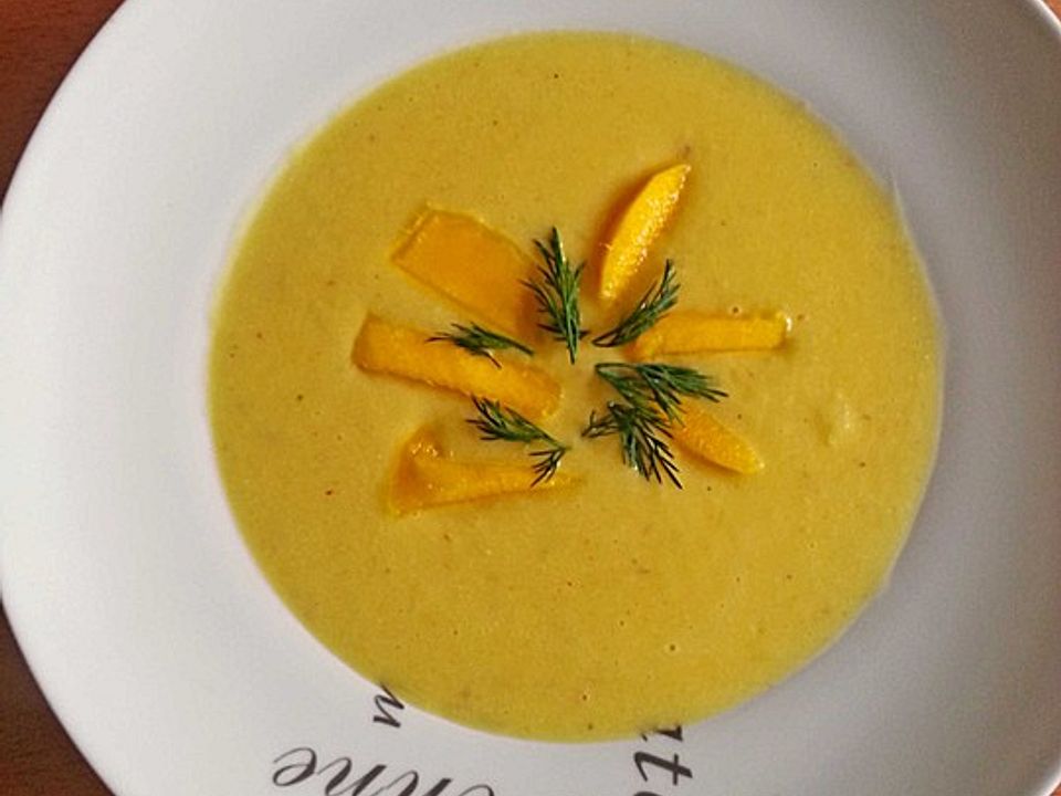 Mango-Kokossuppe von Sanela82| Chefkoch Mango-Kokossuppe von Sanela82| Chefkoch
