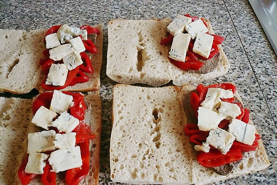 Ciabatta "speciale" mit Gorgonzola