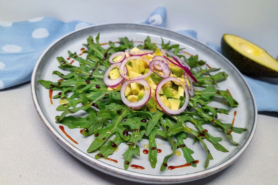 Rucola-Avocado-Salat