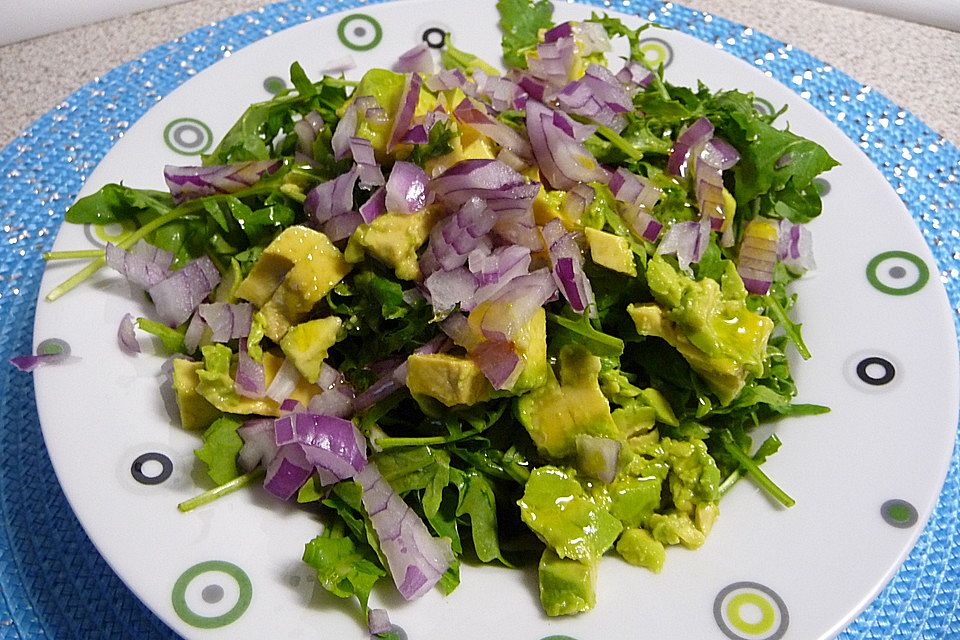 Rucola-Avocado-Salat