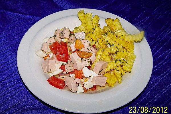 Tomaten-Fleischwurstsalat von shaham21 | Chefkoch