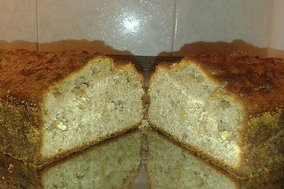 Bananenbrot mit Walnüssen