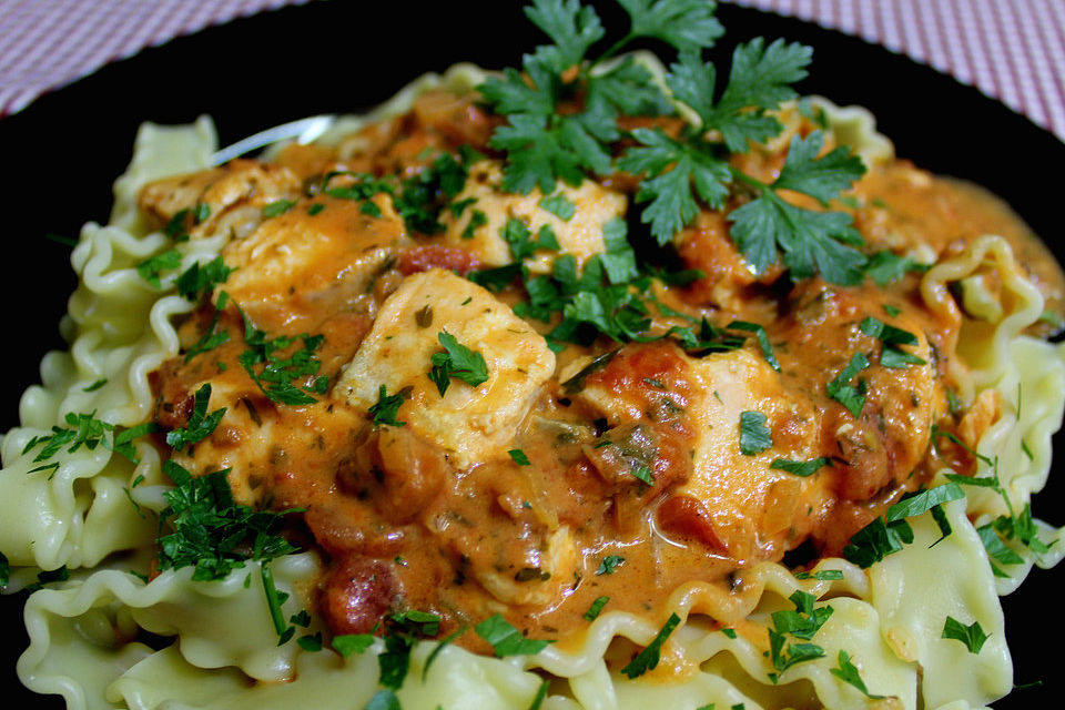 Tagliatelle al Salmone