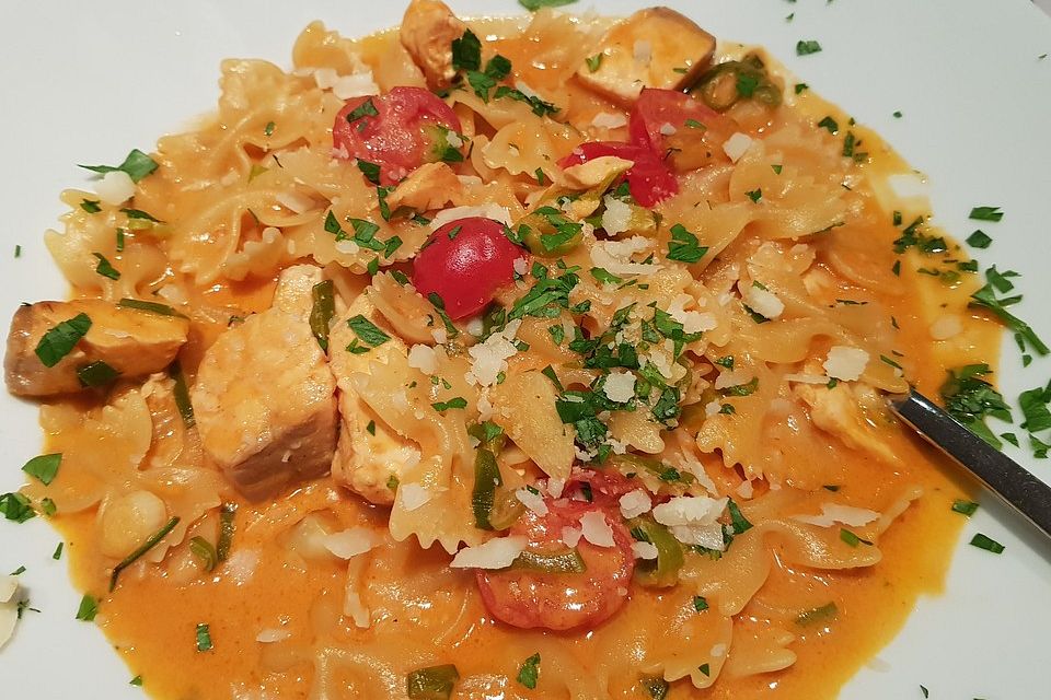 Tagliatelle al Salmone