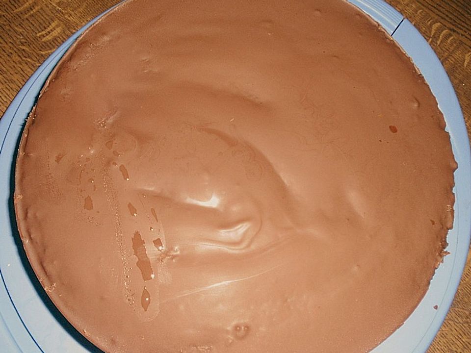Vanillepudding-Heidelbeertorte mit Schokoladenüberzug von Stinky07 ...