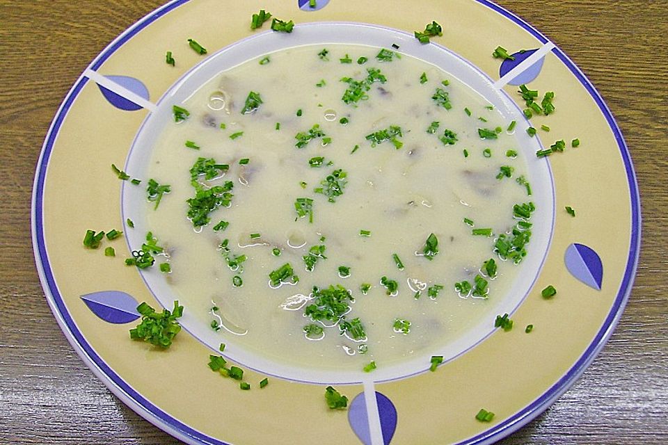 Pikante Pilzsuppe