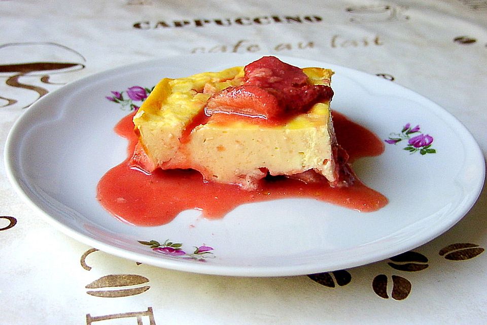 Topfenauflauf mit Beeren Topfenauflauf mit Beeren