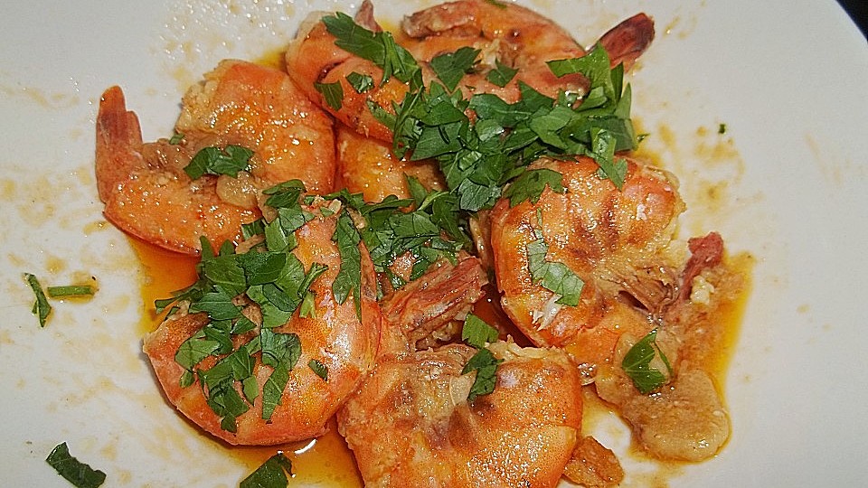 Gambas In Roter Sosse Von Kaffeeluder Chefkoch