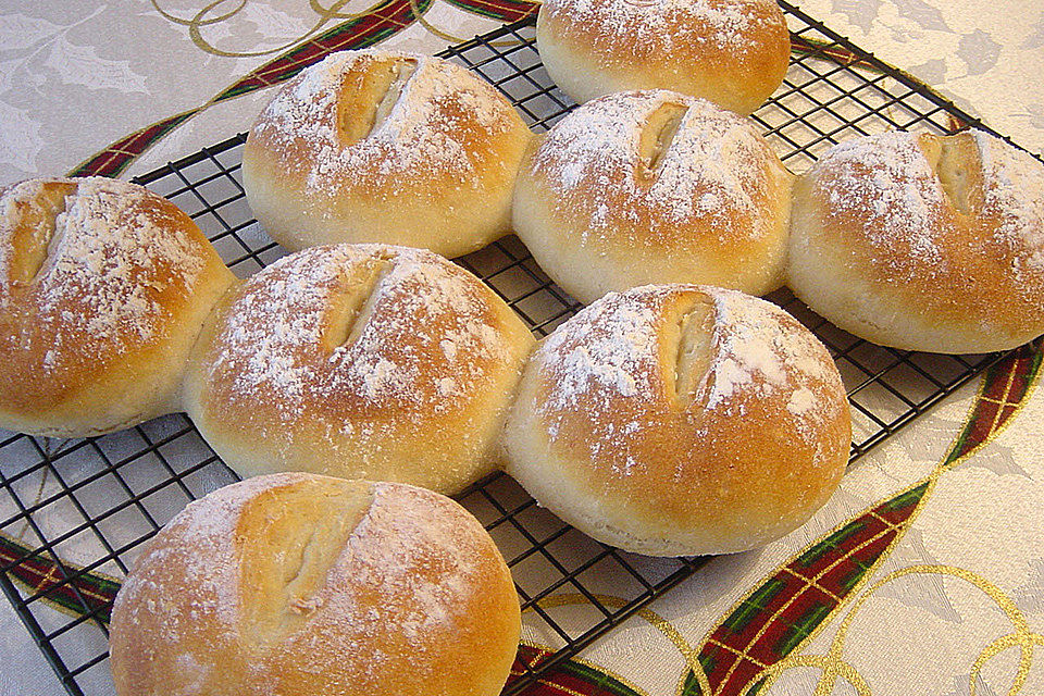 Knusprige Kartoffelbrötchen