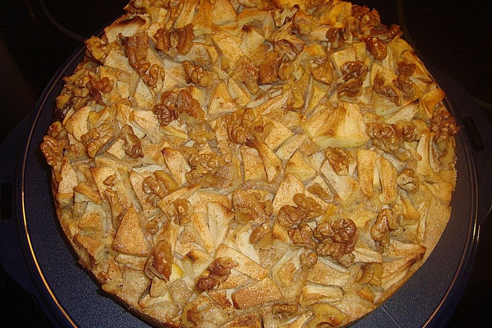 Apfel-Walnuss-Kuchen