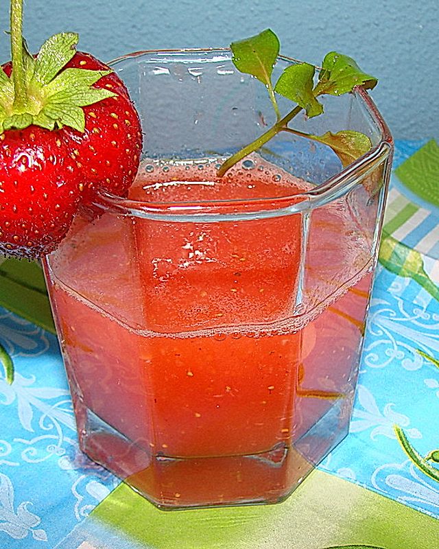 Erdbeerlimes-leicht und lecker