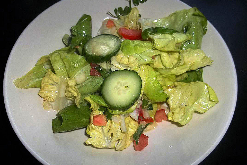 Salatsoße süß/sauer