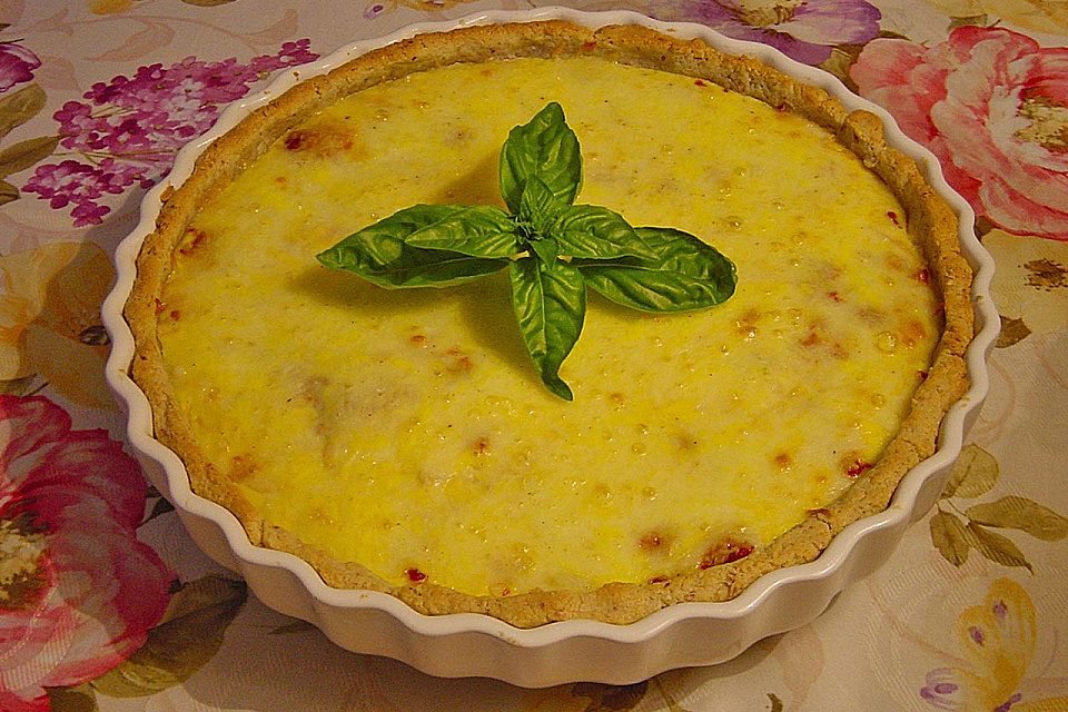 Tomaten-Zwiebel-Quiche