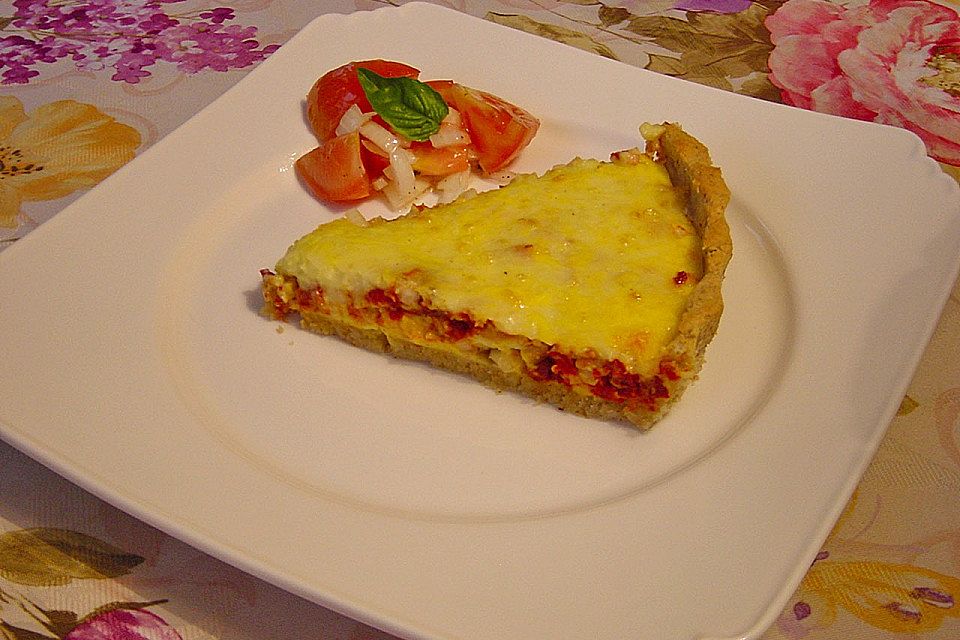 Tomaten-Zwiebel-Quiche