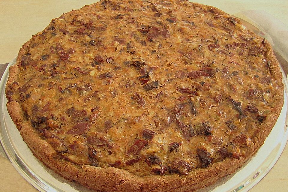 Tomaten-Zwiebel-Quiche