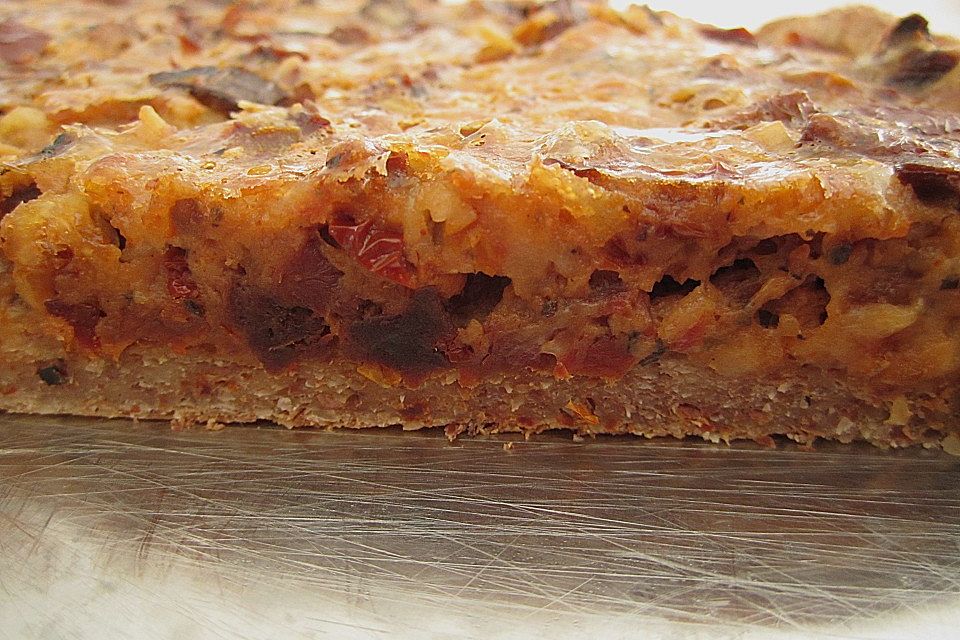 Tomaten-Zwiebel-Quiche