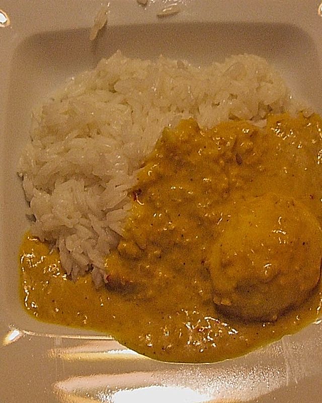 Eier-Curry indisch (oder indonesisch)