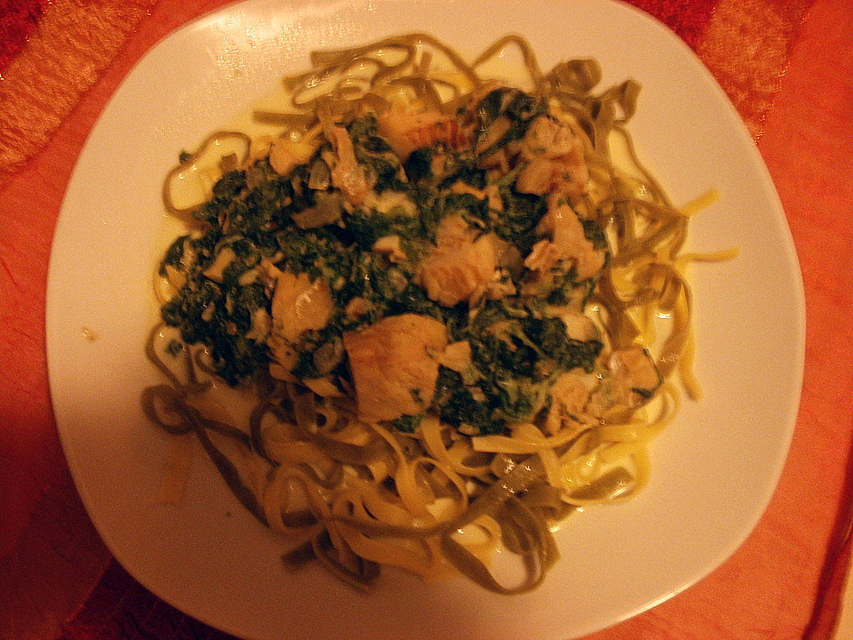 Seelachs mit Spinat von IsilyaFingolin| Chefkoch