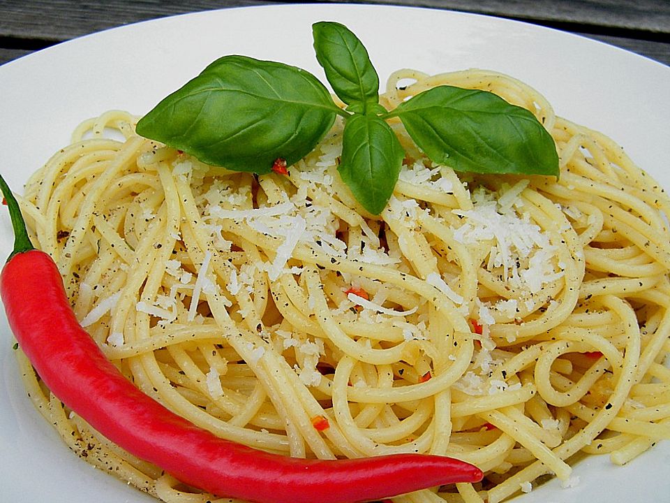 Knoblauch-Spaghetti von anni201075| Chefkoch