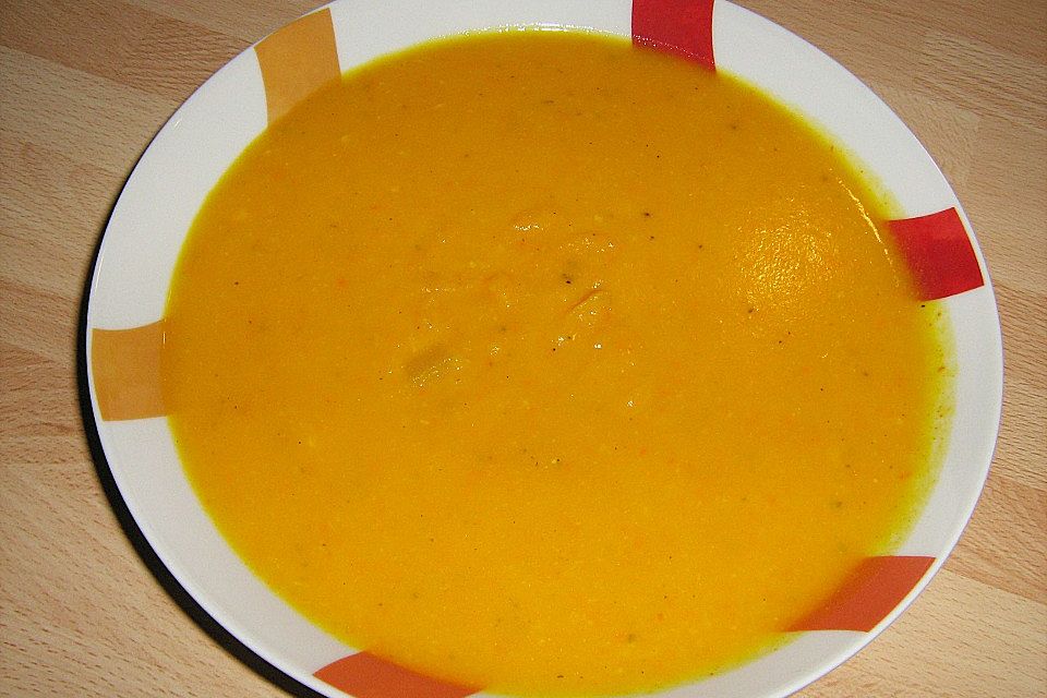 Kürbiscremesuppe à la Juhu