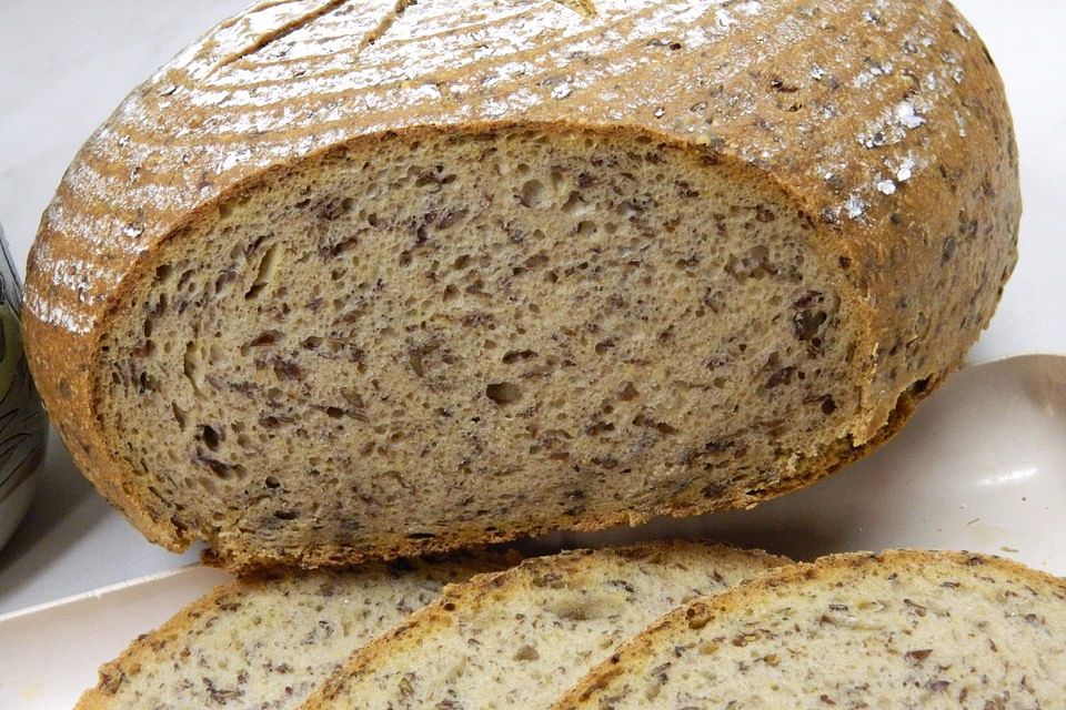 Delfinas Leinsamenbrot