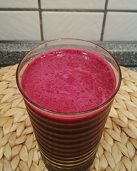 Winterlicher Rote Bete-Saft von gloryous Winterlicher Rote Bete-Saft von gloryous