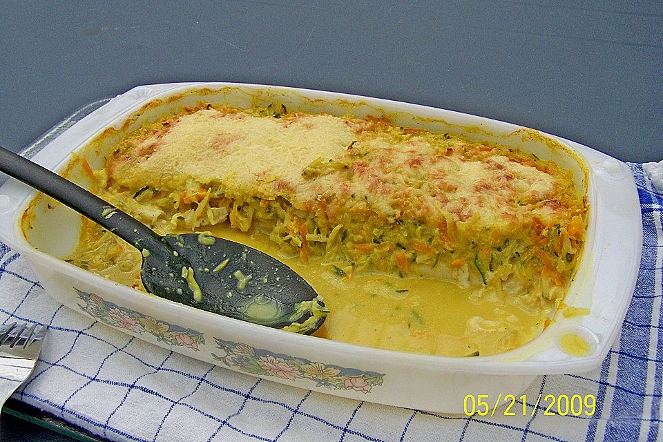 Fischfilets mit Gemüsehaube