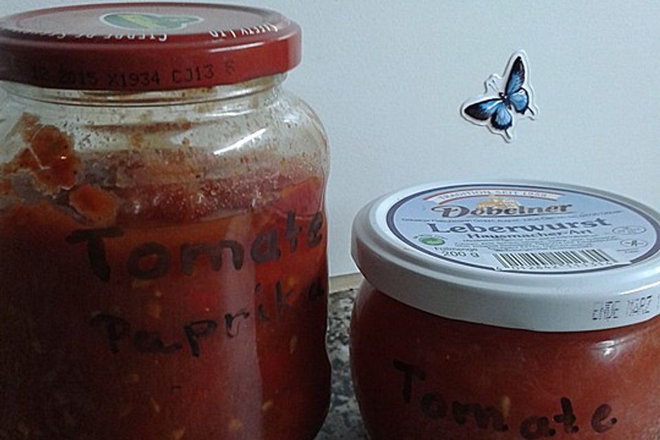 Tomaten-Paprika-Letscho