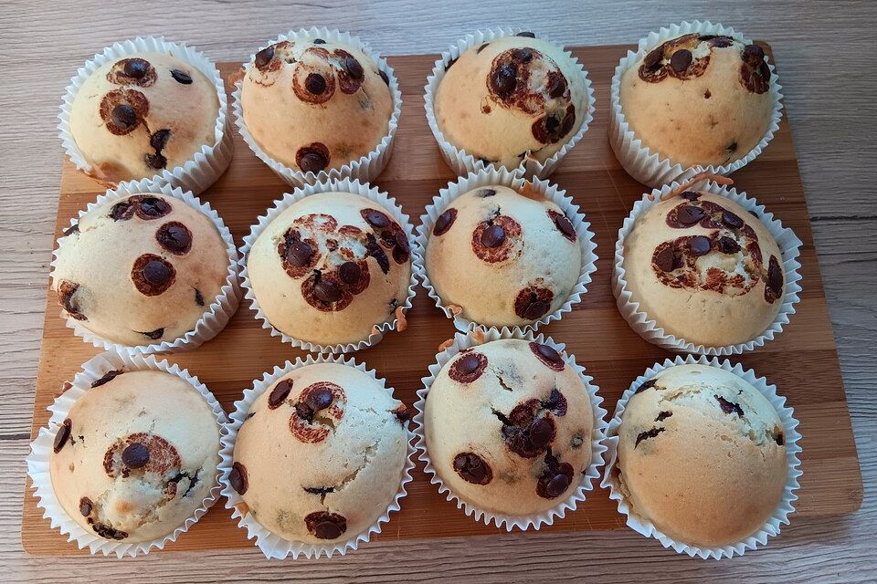 Vanille-Schoko-Muffins