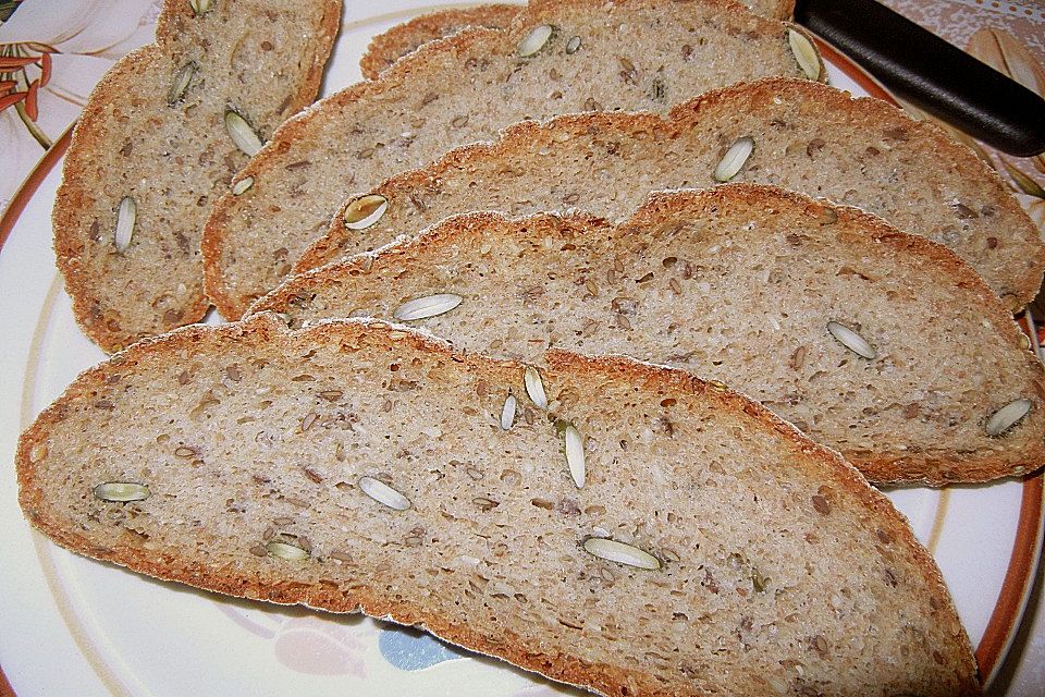 Schnelles Mehrkornbrot