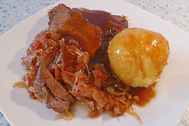 Sweet and sour Brisket (Rinderbrust süß-sauer) von taim| Chefkoch