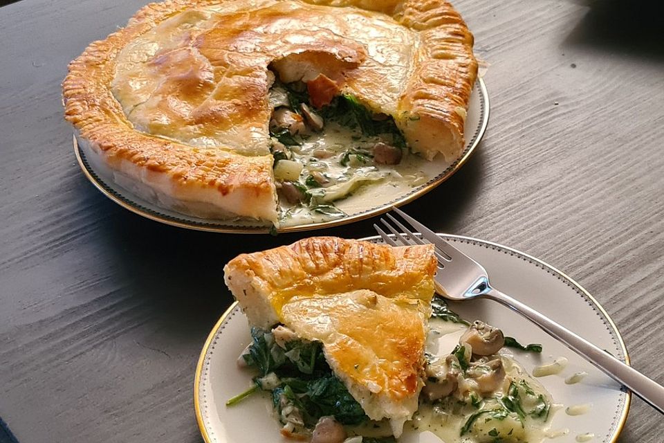 English Chicken Pie