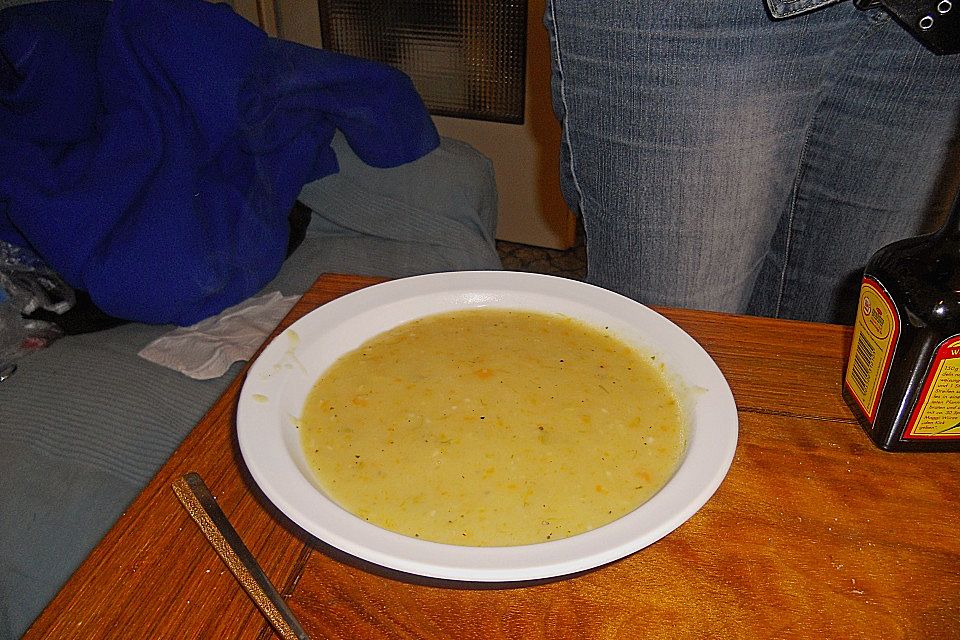 Böhmische Kartoffelsuppe