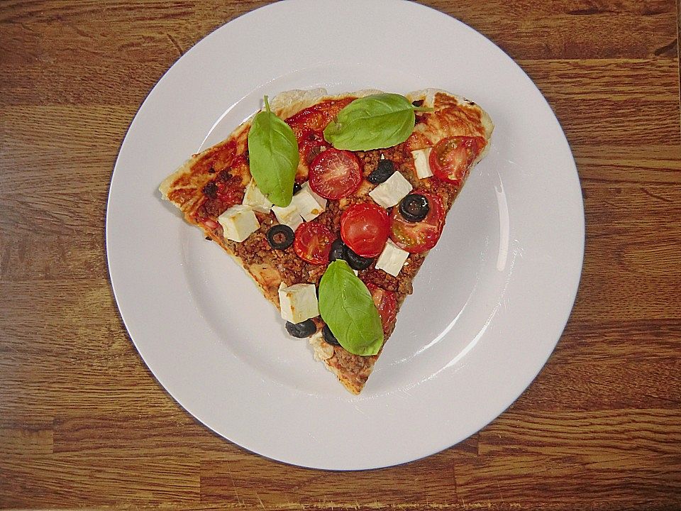 Hack-Feta Pizza von maike321| Chefkoch