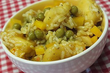 Curry-Reis-Salat