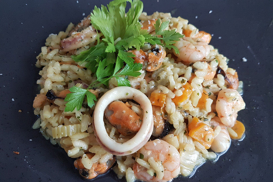 Risotto mit Frutti di Mare