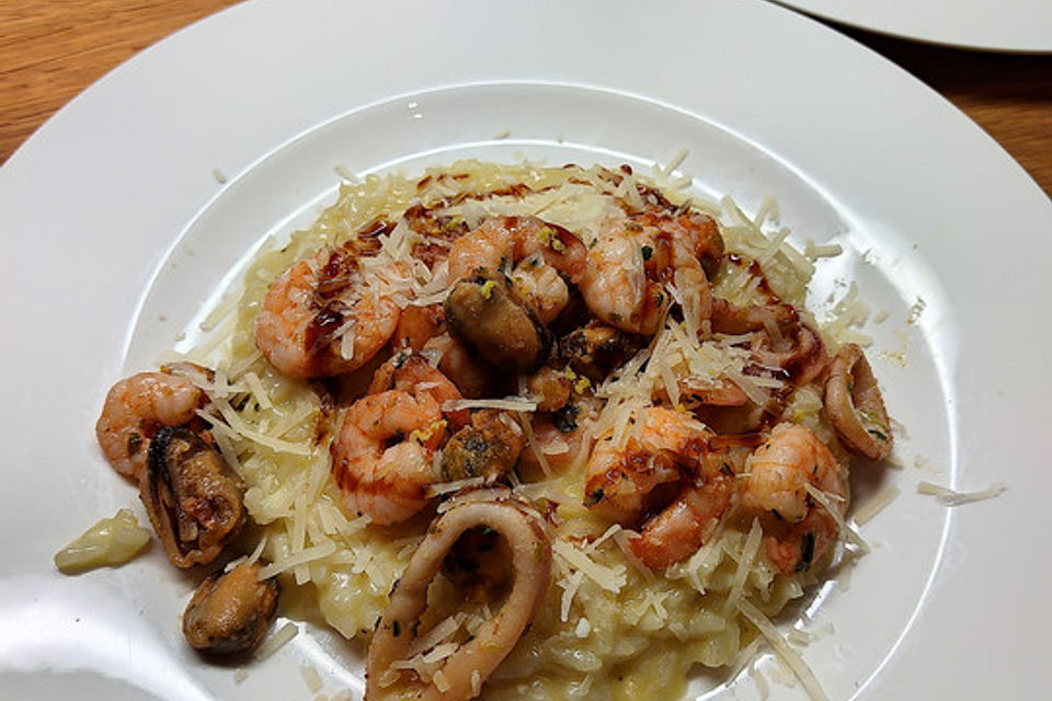 Risotto mit Frutti di Mare