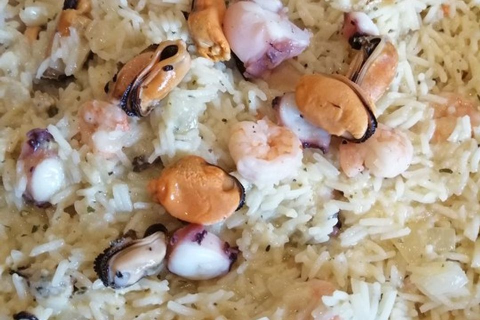 Risotto mit Frutti di Mare