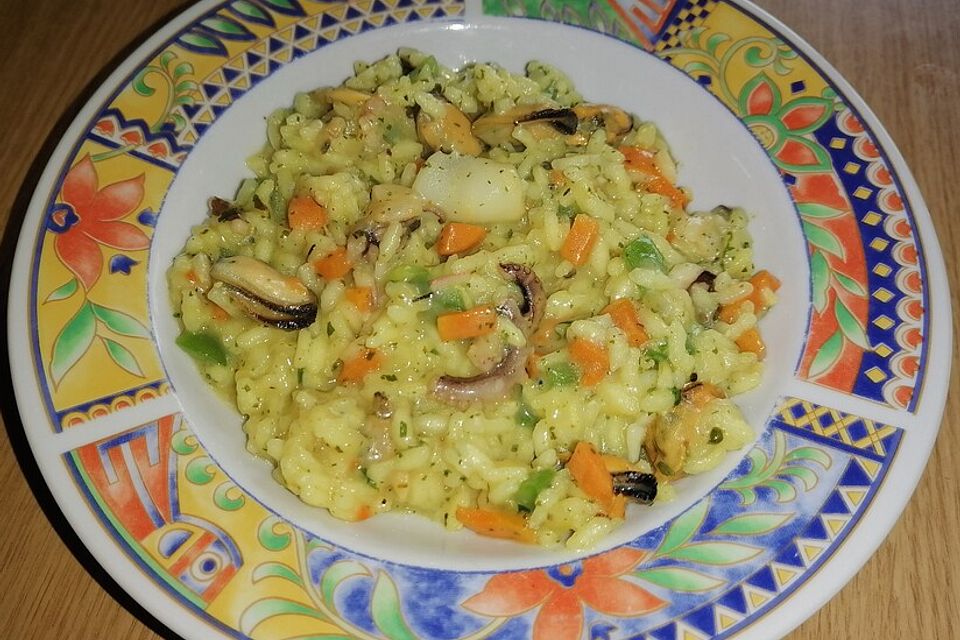 Risotto mit Frutti di Mare