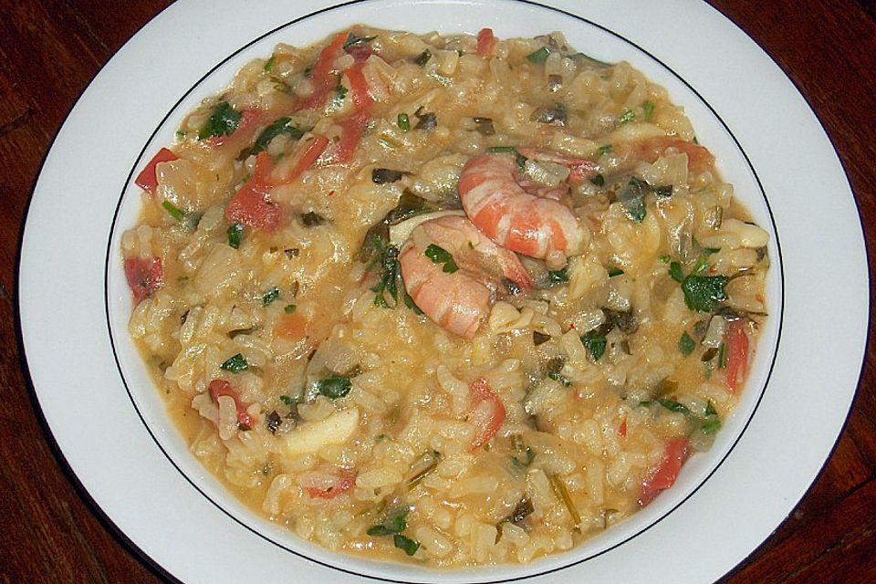 Risotto mit Frutti di Mare