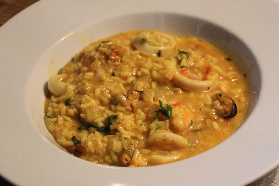 Risotto mit Frutti di Mare