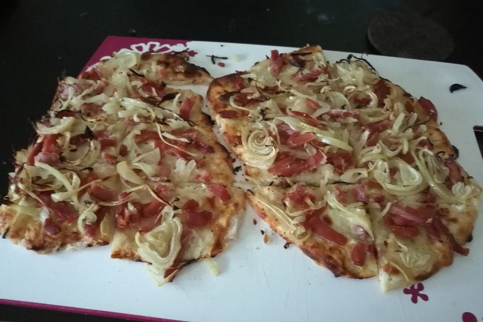 Elsässer Flammkuchen